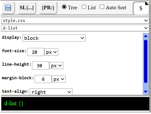 CSS StylEditor